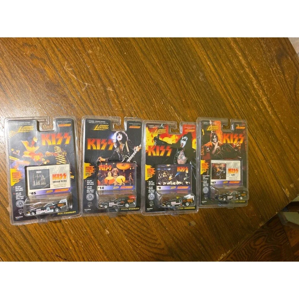 1997 Kiss Johnny Lightning Racing Dream Cars- Lot of 4